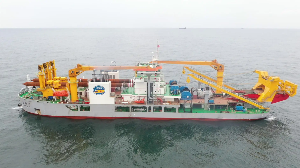 填海重器挖泥船堪称地球编辑器中国禁止对外出售