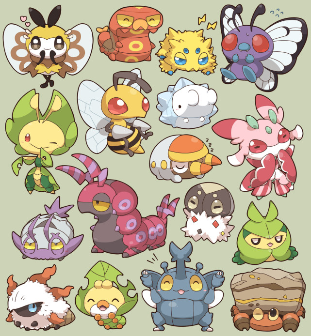 宝可梦:虫系家族里罕见的独生子,却也难逃对战炮灰的厄运