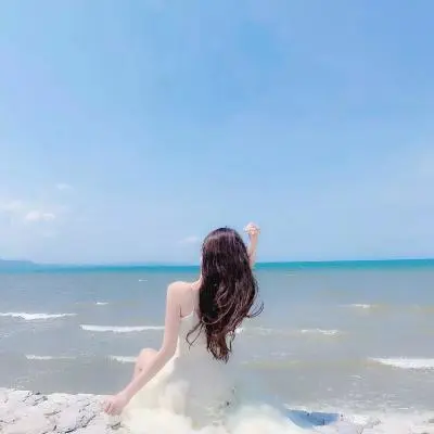 唯美性感图片女生背影伤感 女生头像ins高级质感不露脸