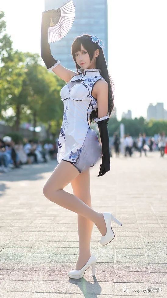 cos幻想瓶儿旗袍cos场照三度