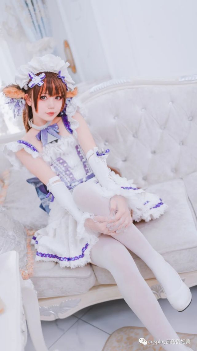 cos:碧蓝航线樫野@安缇兔,牛牛女仆