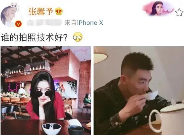 张馨予与老公罕合体秀恩爱素颜状态引争议网友不愧是军嫂