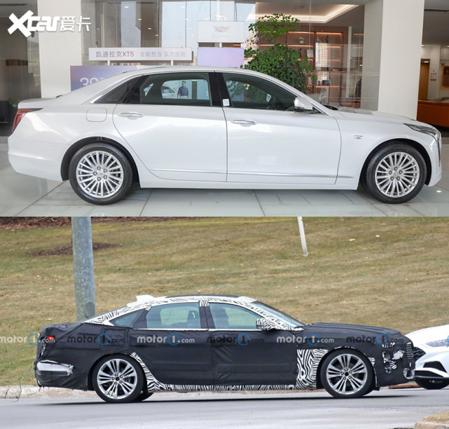 或搭全新混动系统凯迪拉克ct6谍照曝光