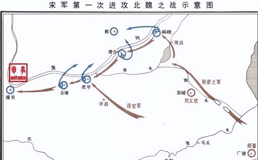 第一次元嘉北伐刘宋的错误战略部署给了北魏反击的机会