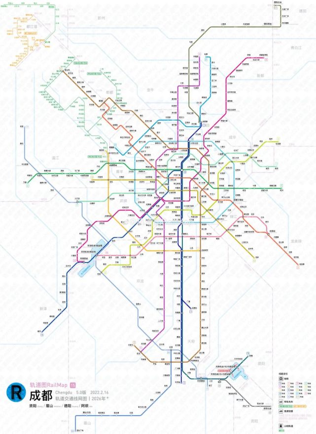 眉山地铁规划地图图片