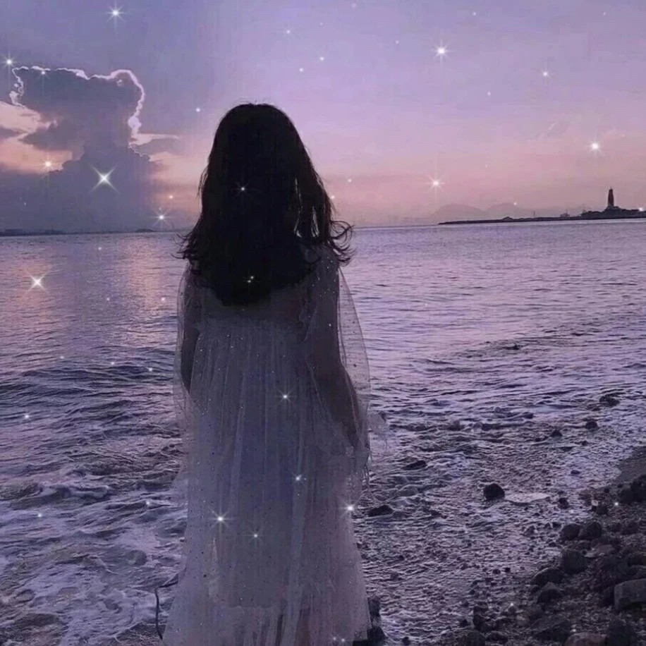 女生背影头像