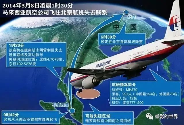 马航mh370为什么找不到?