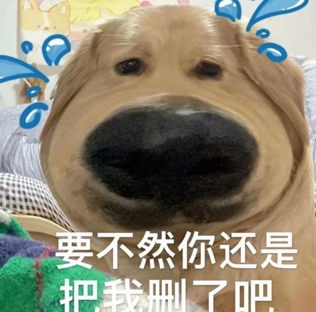 表情包|一组沙雕可爱表情包 要不你还是把我删了吧