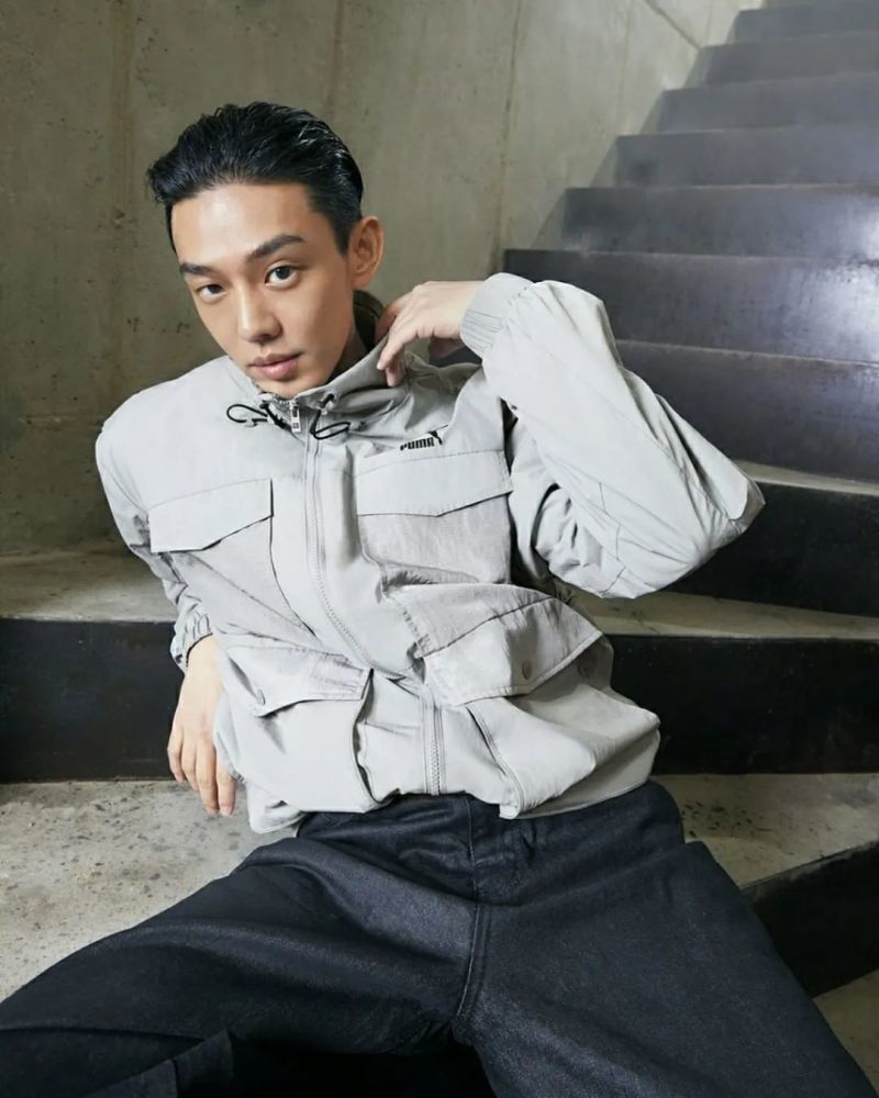 组图影帝刘亚仁allure杂志封面大片绿色主题春意盎然