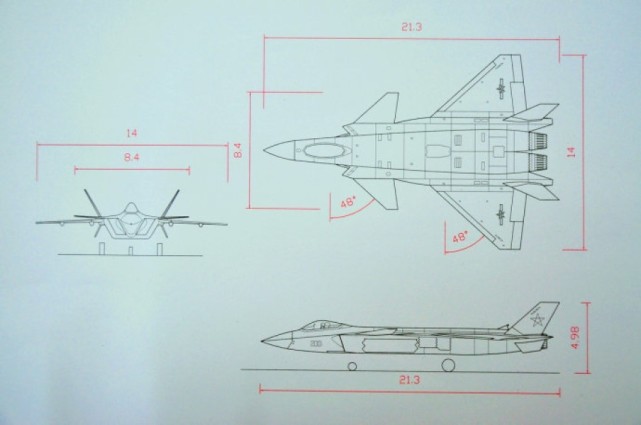 (歼-20三视图)首先,什么是静不稳定设计?