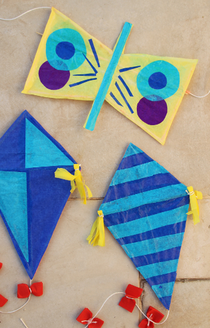 10种自制创意风筝做起来春天当然不能错过它们太好玩啦