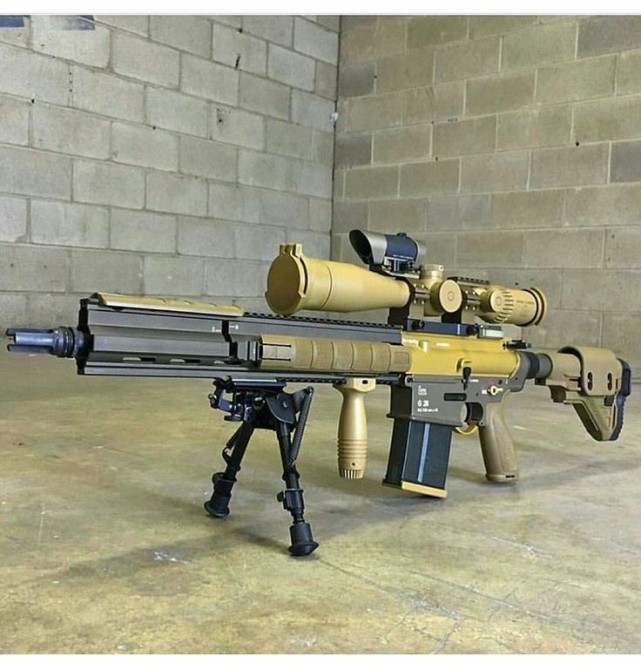 枪械图鉴hk g28狙击步枪