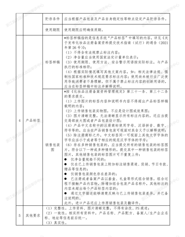 普通化妝品備案工作近期重點