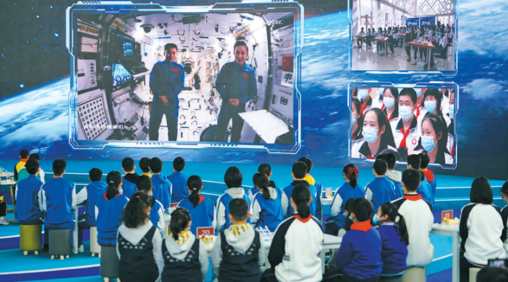 “天宫课堂”第二次太空授课：探索宇宙，未来属于你们鹤壁新区属于鹤壁哪个区