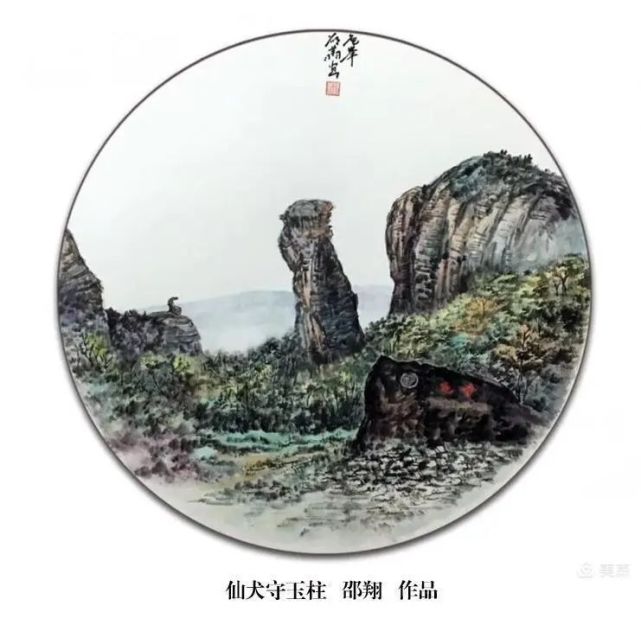 一起来看龟峰的水墨山水