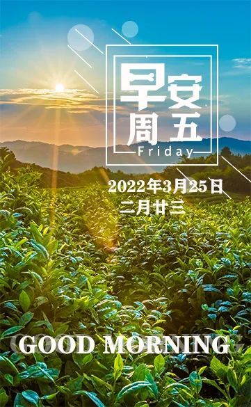 每日一签日历图片,今日3月25日,早安!