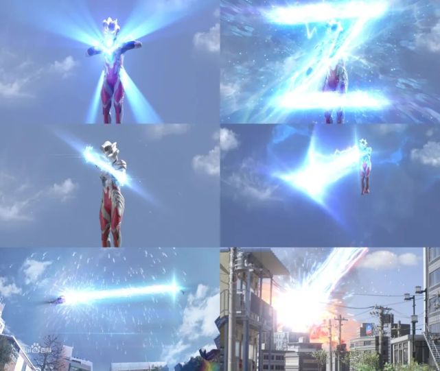 泽斯帝姆光线【阿尔法形态版】泽塔在阿尔法形态下使用的泽斯帝姆光线