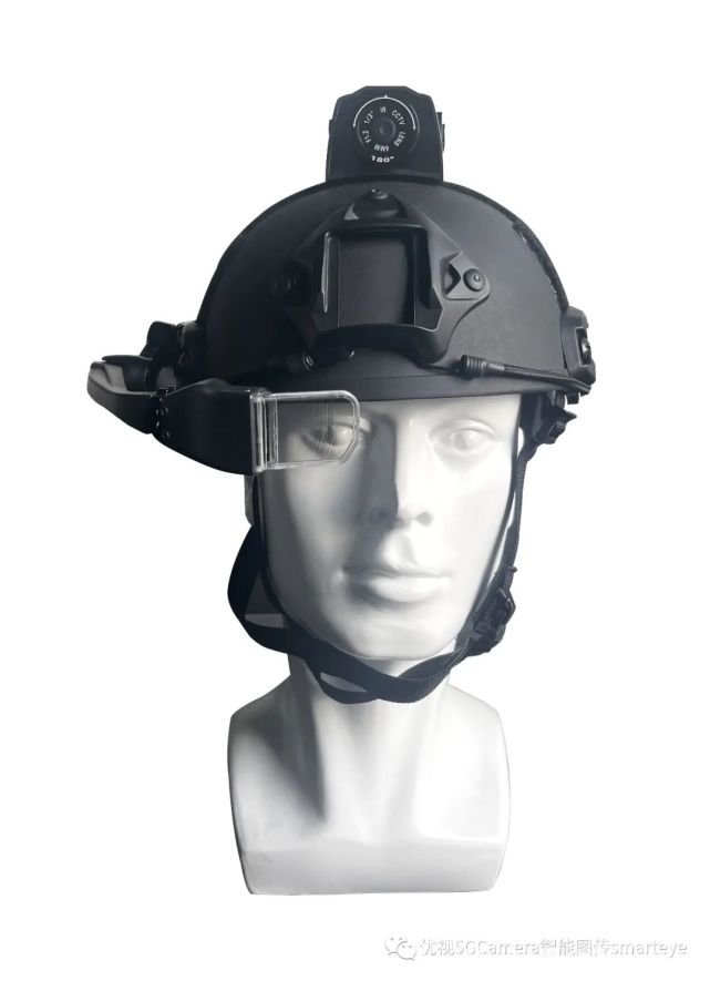 【升级版】带触摸屏的前后双摄智能4g单兵作战战术头盔