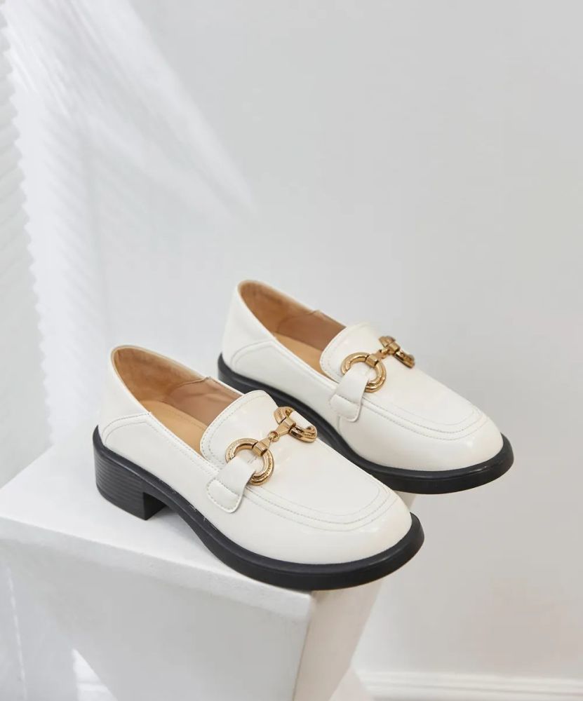 气质型乐福鞋,率性时髦,舒适增高!_腾讯新闻