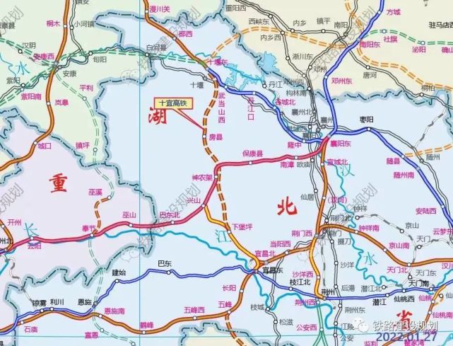 近日,十堰官方发布新闻称,这条铁路初步方案已经完成,将于近期向相关