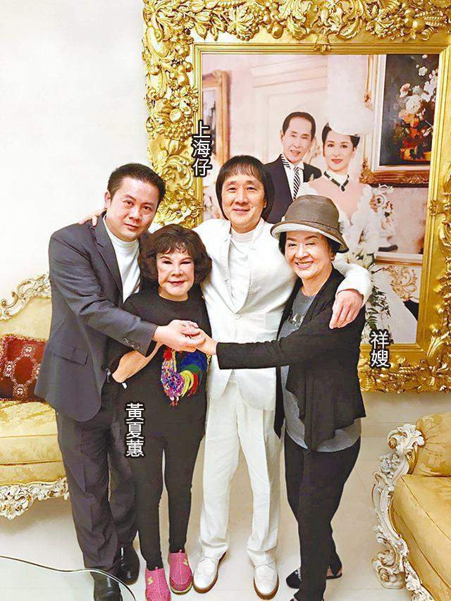 "上海仔"郭永鸿64岁生日!穿中山装老态尽显,两位前坐馆现身