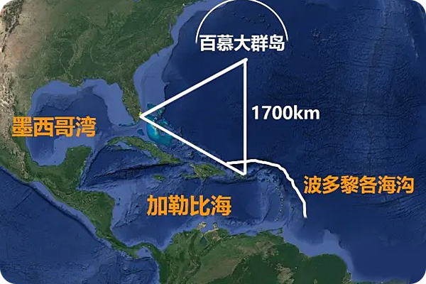 在19中隊完成投彈任務後,飛機飛往巴哈馬群島,再向北-向西折回基地.