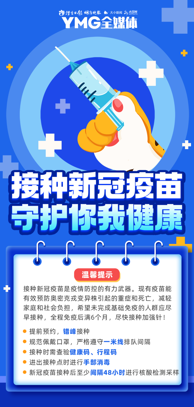 ymg战疫海报|接种新冠疫苗 守护你我健康