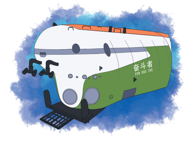 是潜水器获取水下净浮"奋斗者"号力,实现无动力上浮和悬浮定位的核心