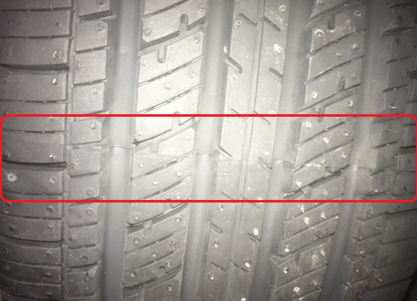 新买的轮胎上惊见接缝你是遇到了残次品还是假货