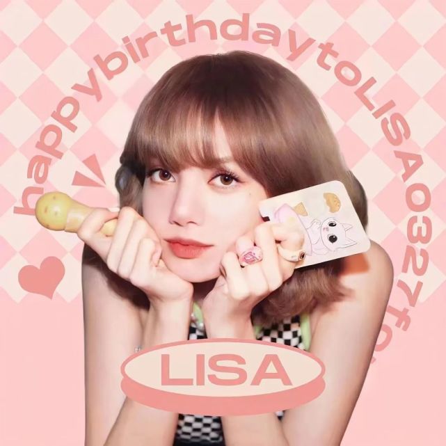 blackpink丨lisa生日应援征稿