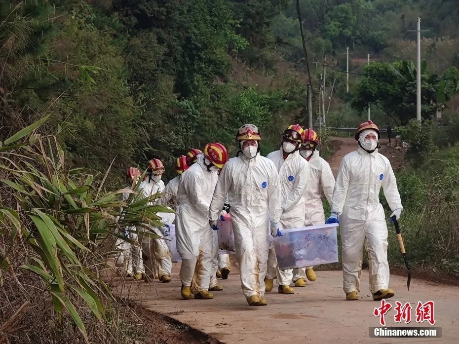 東航墜機搜救有七大進展仍存諸多難點