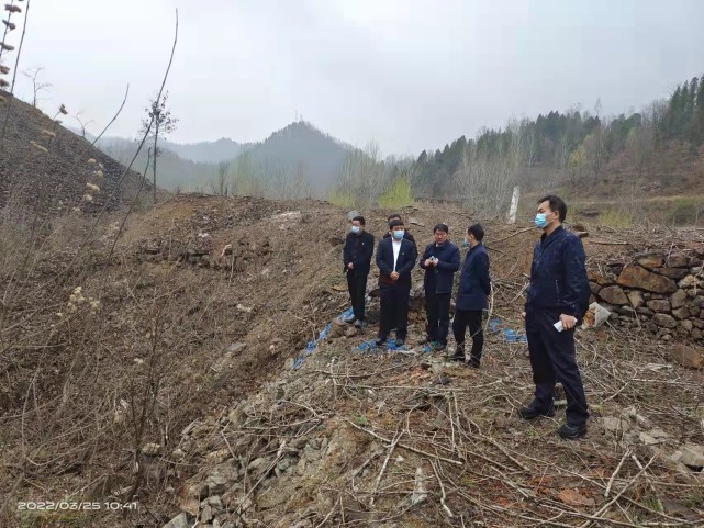三门峡市政府督导组检查指导卢氏县整治盗采矿产资源"雷霆行动"工作