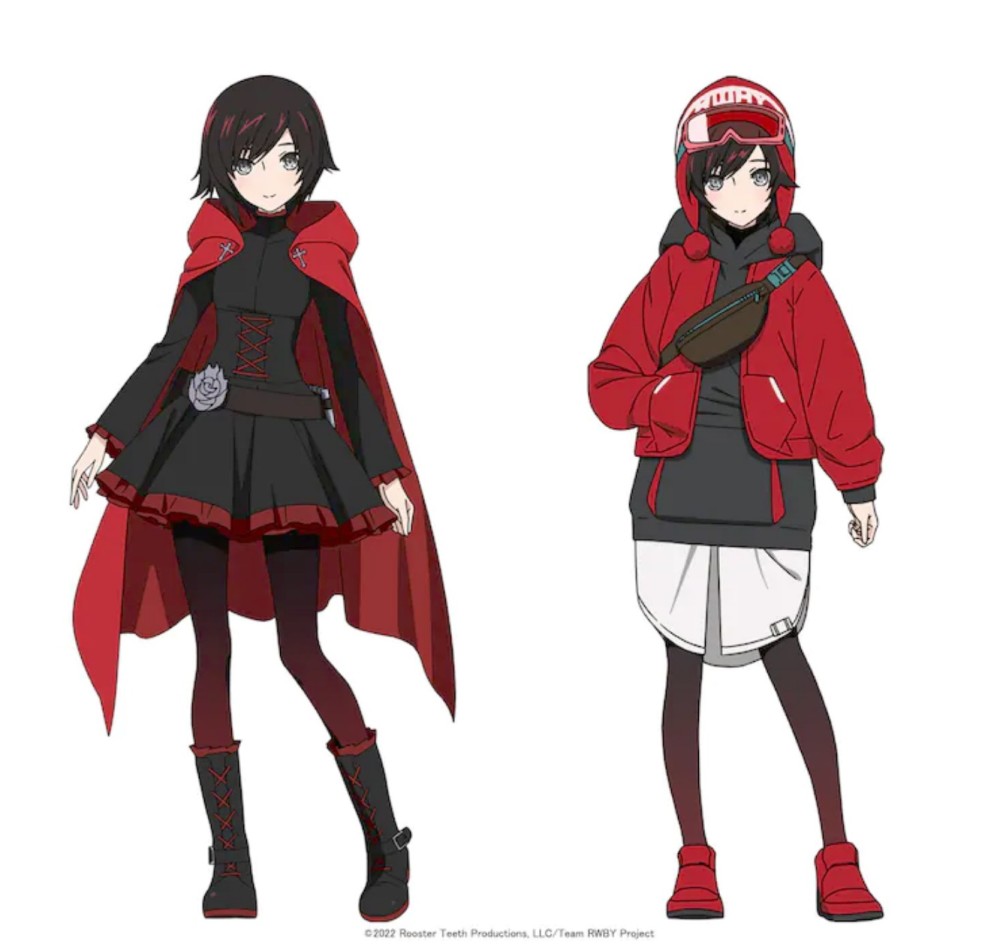 《rwby》拥有漂亮的人设,和传统的欧美动漫的风格不同,《rwby》的人设