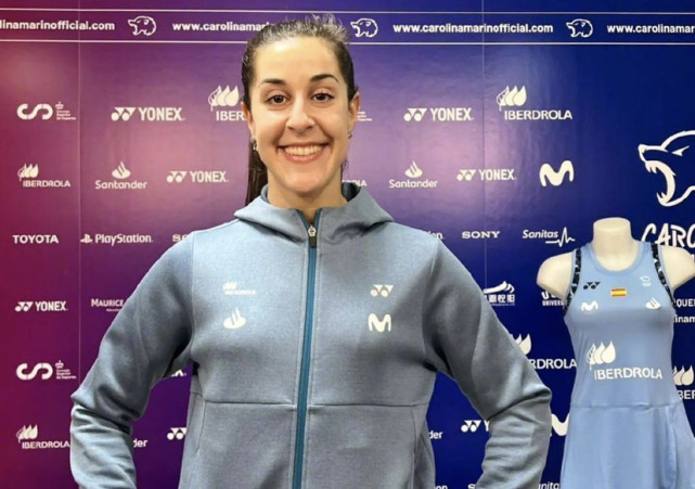 前羽毛球奥运会冠军西班牙名将马林宣布将在欧锦赛再次复出