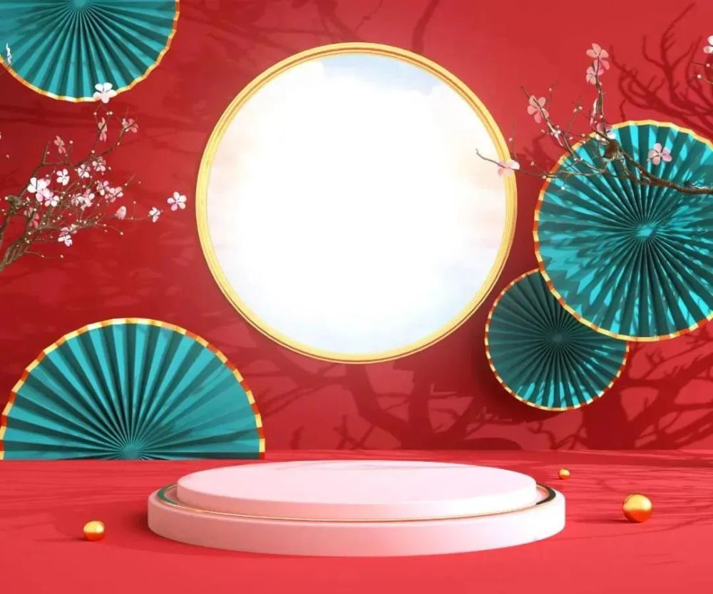 素材c4d国潮场景模型合集973期