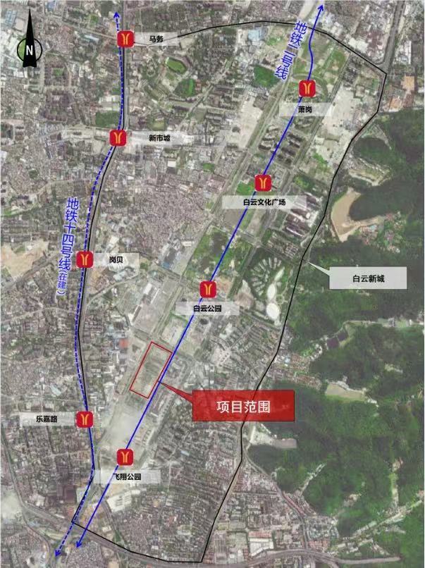 白云火车站最新规划图图片