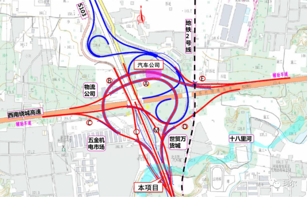 高架來了鄭南高速一期路線選定中州大道南延瓶頸有望解決南部迎來新