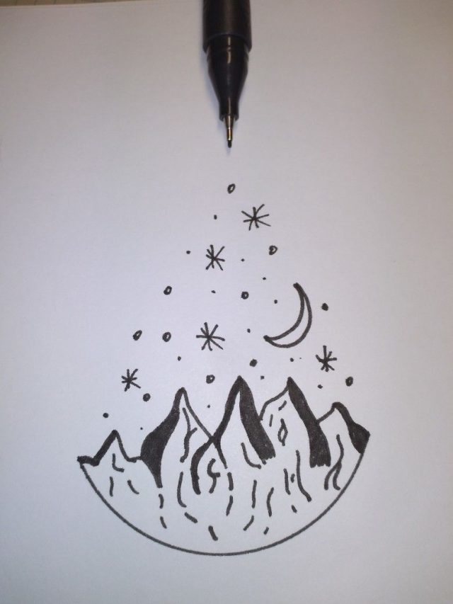 用中性笔素描的图画(35张)