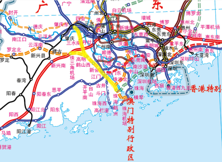 广东计划新开工的7条(段)国铁干线中,仅1条是普速铁路_腾讯新闻