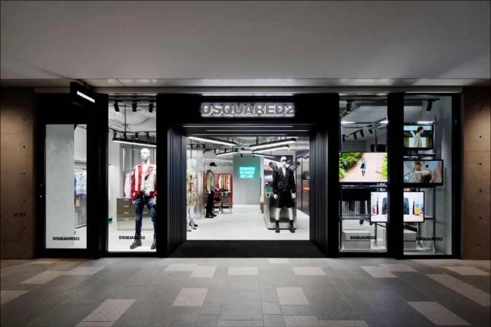东京dsquared2最新旗舰店设计mrzarchitetti