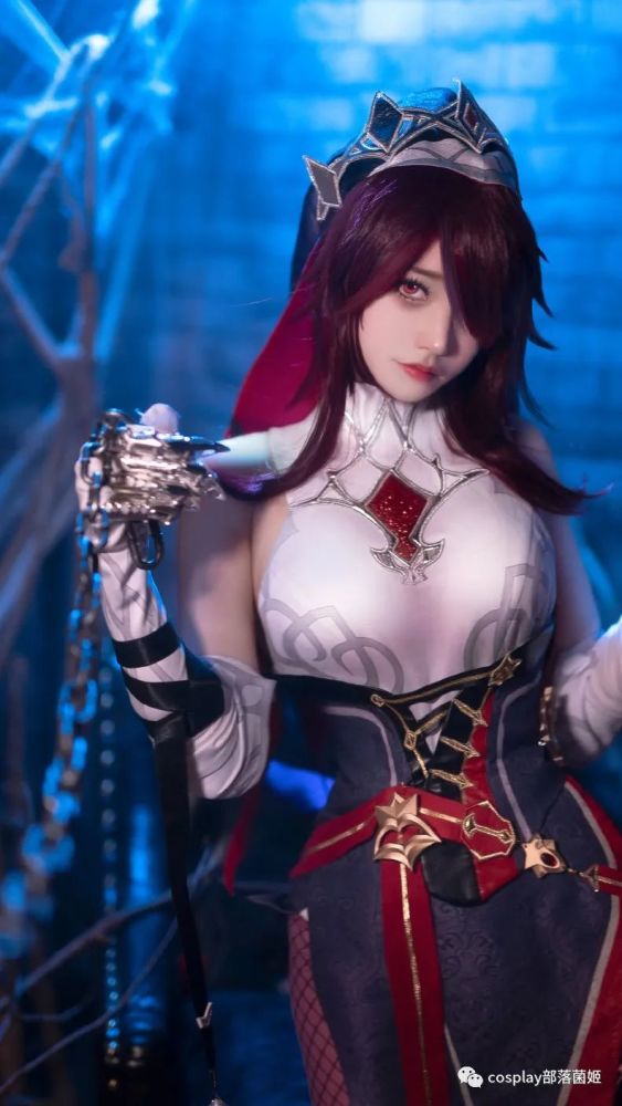 cos原神罗莎莉亚cos正片初兽猫