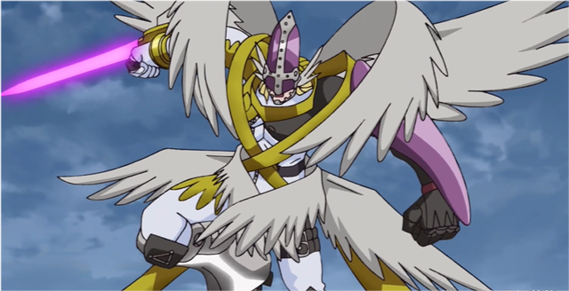 数码宝贝神圣天使兽的高光时刻有哪些暴打小丑皇可以吹一辈子