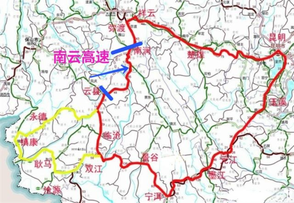 开年大吉云南大理至临沧高速取得突破一条脱贫致富之路
