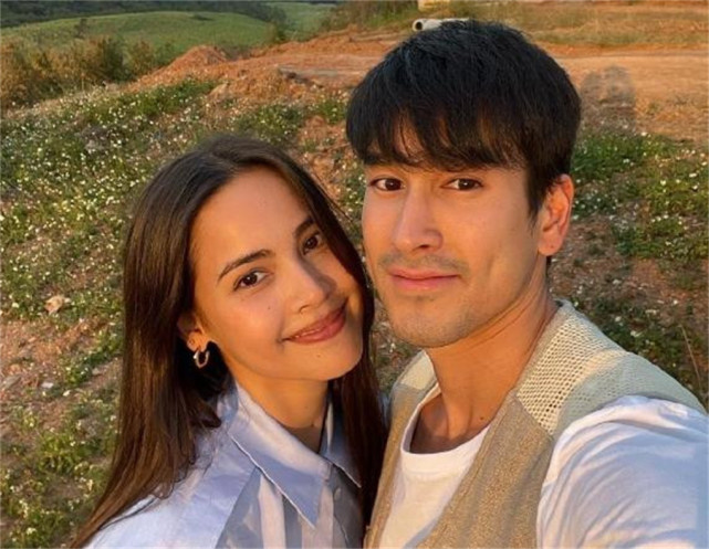 泰星nadech晒和女友亲密合影,直言忍不住想去抱yaya