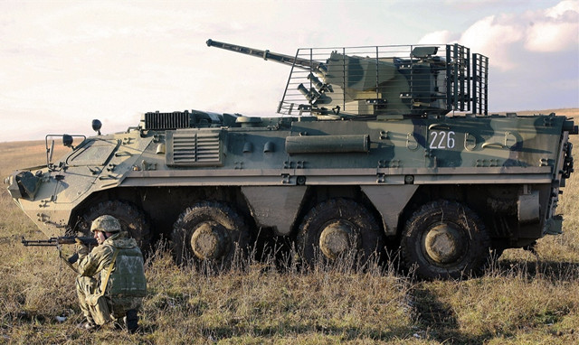 乌克兰btr4步兵战车曾因钢板焊接不好被拒收