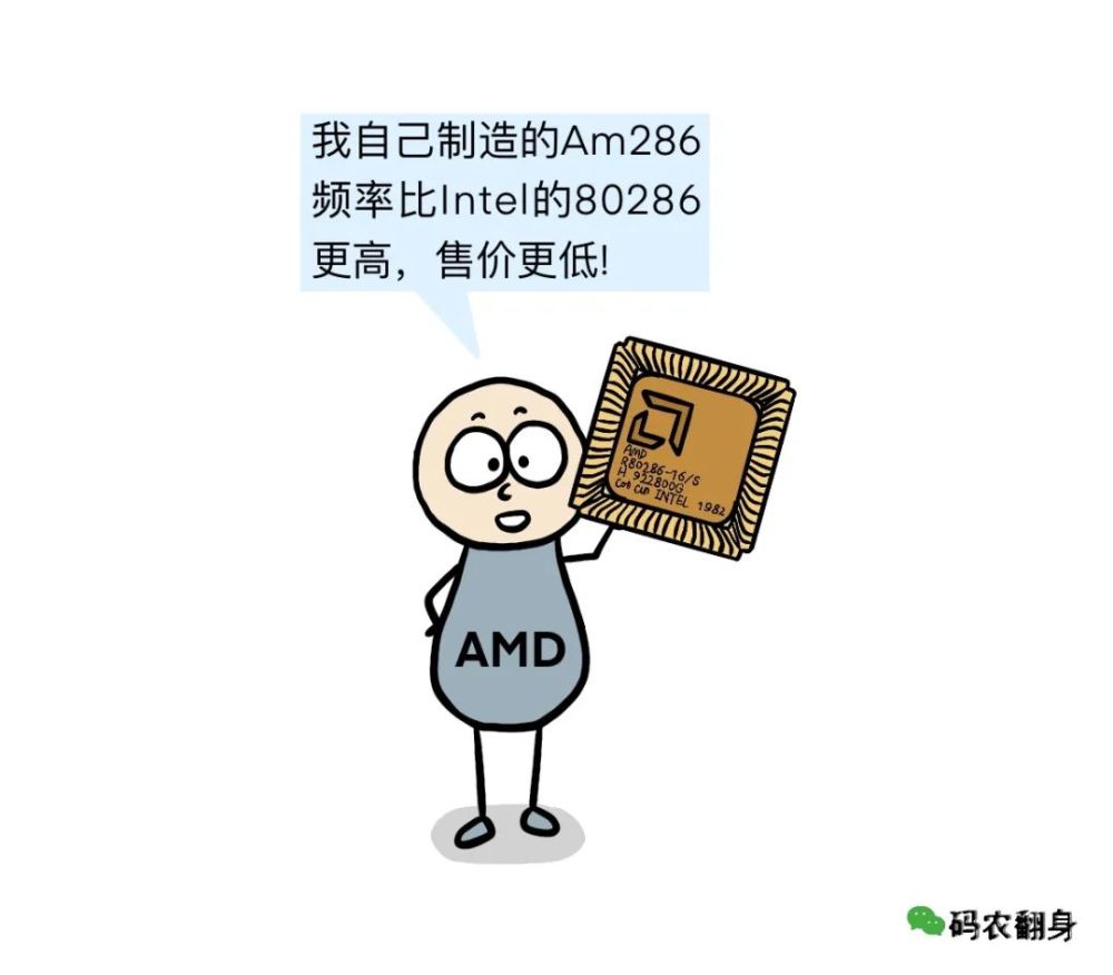 芯片战争50年intel为什么干不掉amd