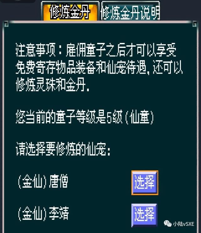 汉风西游关于童子的介绍