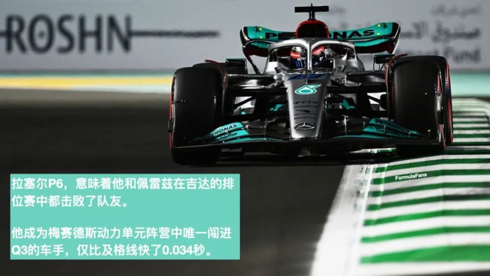 f1沙特大獎賽排位賽佩雷茲生涯首杆漢密爾頓止步q1