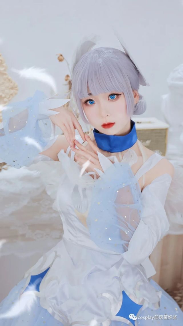 cos:王者荣耀小乔天鹅之梦cos正片@子苓