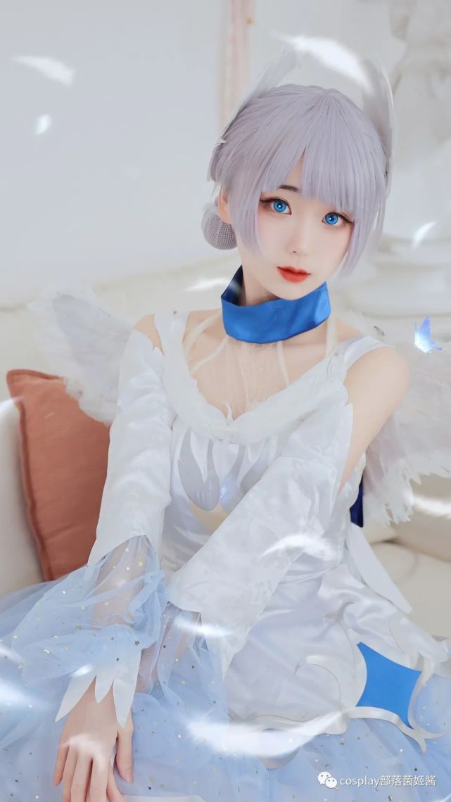 cos:王者荣耀小乔天鹅之梦cos正片@子苓